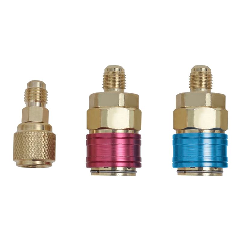 Casa si Gradina - Constructii - Scule de mana si unelte - Unelte de masurat - Set manometru presiune cu 2 cai, pentru aer conditionat - Infinity.ro