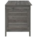 Casa si Gradina - Gradina si terasa - Mobilier exterior - Dulapuri si lazi depozitare exterior - Lada depozitare gradina antracit 99x49,5x58,5cm lemn masiv brad - Infinity.ro