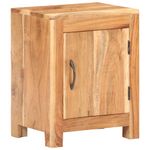 Casa si Gradina - Mobilier - Comode si corpuri - Noptiere - Noptiera, 40x30x50 cm, lemn masiv de acacia - Infinity.ro