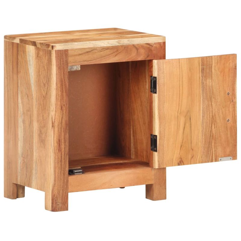 Casa si Gradina - Mobilier - Comode si corpuri - Noptiere - Noptiera, 40x30x50 cm, lemn masiv de acacia - Infinity.ro