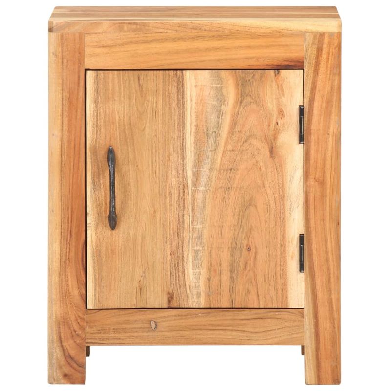 Casa si Gradina - Mobilier - Comode si corpuri - Noptiere - Noptiera, 40x30x50 cm, lemn masiv de acacia - Infinity.ro