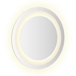 Casa si Gradina - Decoratiuni - Oglinzi - Oglinda de baie cu LED, 30 cm, rotunda - Infinity.ro