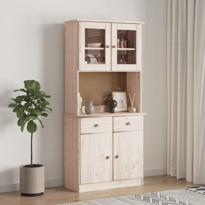 Casa si Gradina - Mobilier - Comode si corpuri - Comode - Blat de comoda „ALTA” 77x30x92 cm, lemn masiv de pin - Infinity.ro