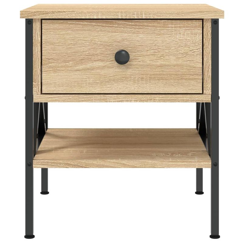 Casa si Gradina - Mobilier - Comode si corpuri - Noptiere - Noptiere, 2 buc., stejar sonoma, 40x42x45 cm, lemn compozit - Infinity.ro