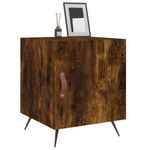 Casa si Gradina - Mobilier - Comode si corpuri - Noptiere - Noptiere, 2 buc., stejar fumuriu, 40x40x50 cm, lemn compozit - Infinity.ro