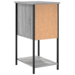 Casa si Gradina - Mobilier - Comode si corpuri - Noptiere - Noptiera, gri sonoma, 32x42x70 cm, lemn compozit - Infinity.ro