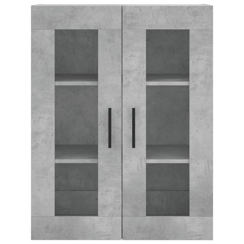Casa si Gradina - Mobilier - Comode si corpuri - Corpuri bucatarie - Dulap inalt, gri beton, 69,5x34x180, lemn compozit - Infinity.ro