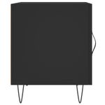 Casa si Gradina - Mobilier - Comode si corpuri - Noptiere - Noptiere, 2 buc., negru, 40x40x50 cm, lemn compozit - Infinity.ro