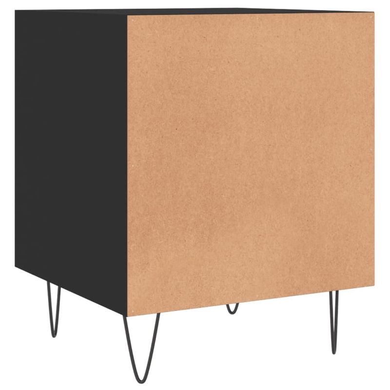 Casa si Gradina - Mobilier - Comode si corpuri - Noptiere - Noptiere, 2 buc., negru, 40x40x50 cm, lemn compozit - Infinity.ro