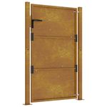 Casa si Gradina - Constructii - Usi interior, exterior si garaj - Usi garaj - Poarta pentru gradina, 105x130 cm, otel corten - Infinity.ro