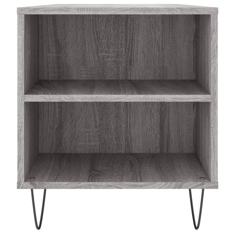 Casa si Gradina - Mobilier - Mese si birouri - Masute de cafea - Masuta de cafea, gri sonoma, 102x44,5x50 cm, lemn prelucrat - Infinity.ro
