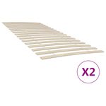 Casa si Gradina - Mobilier - Paturi si accesorii - Paturi - Baze de pat cu sipci cu 34 sipci, 2 buc., 100x200 cm - Infinity.ro
