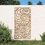 Casa si Gradina - Decoratiuni - Decoratiuni perete - Decor perete de gradina 105x55 cm design scoici otel Corten - Infinity.ro