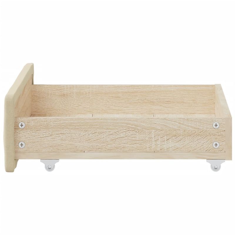 Casa si Gradina - Mobilier - Paturi si accesorii - Accesorii paturi - Tablie de pat Stejar Artizanal 75 cm Lemn compozit - Infinity.ro