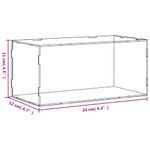 Casa si Gradina - Decoratiuni - DIY - Manechine plastic - Cutie de prezentare, transparent, 24x12x11 cm, acril - Infinity.ro