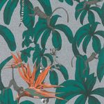 Casa si Gradina - Decoratiuni - Tapet - Noordwand Tapet „Topchic Monkey Jungle Leaves”, verde si gri - Infinity.ro