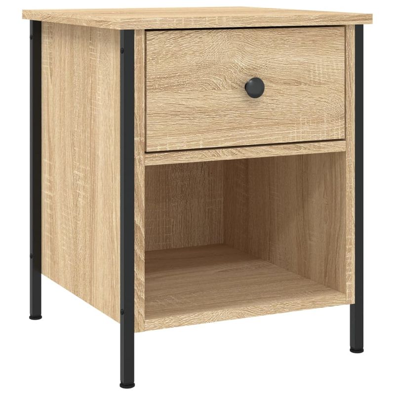 Casa si Gradina - Mobilier - Comode si corpuri - Noptiere - Noptiera, stejar sonoma, 40x42x50 cm, lemn compozit - Infinity.ro
