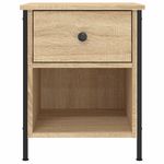 Casa si Gradina - Mobilier - Comode si corpuri - Noptiere - Noptiera, stejar sonoma, 40x42x50 cm, lemn compozit - Infinity.ro