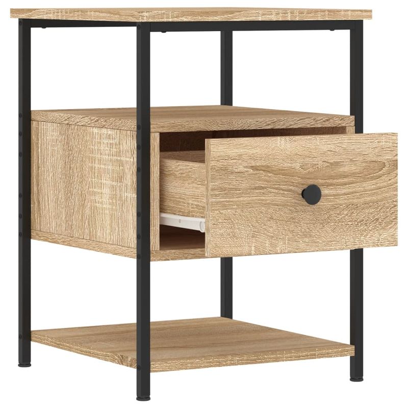 Casa si Gradina - Mobilier - Comode si corpuri - Noptiere - Noptiera, stejar sonoma, 40x42x56 cm, lemn compozit - Infinity.ro