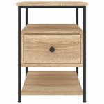 Casa si Gradina - Mobilier - Comode si corpuri - Noptiere - Noptiera, stejar sonoma, 40x42x56 cm, lemn compozit - Infinity.ro