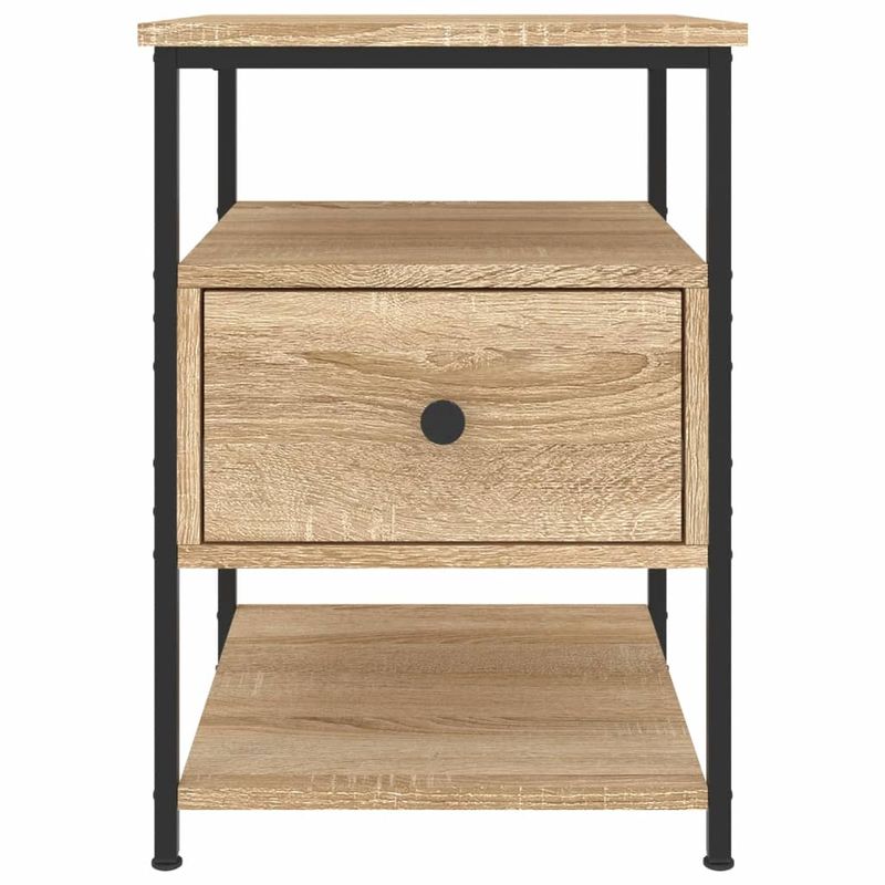 Casa si Gradina - Mobilier - Comode si corpuri - Noptiere - Noptiera, stejar sonoma, 40x42x56 cm, lemn compozit - Infinity.ro