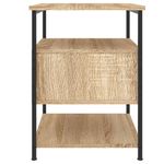 Casa si Gradina - Mobilier - Comode si corpuri - Noptiere - Noptiera, stejar sonoma, 40x42x56 cm, lemn compozit - Infinity.ro