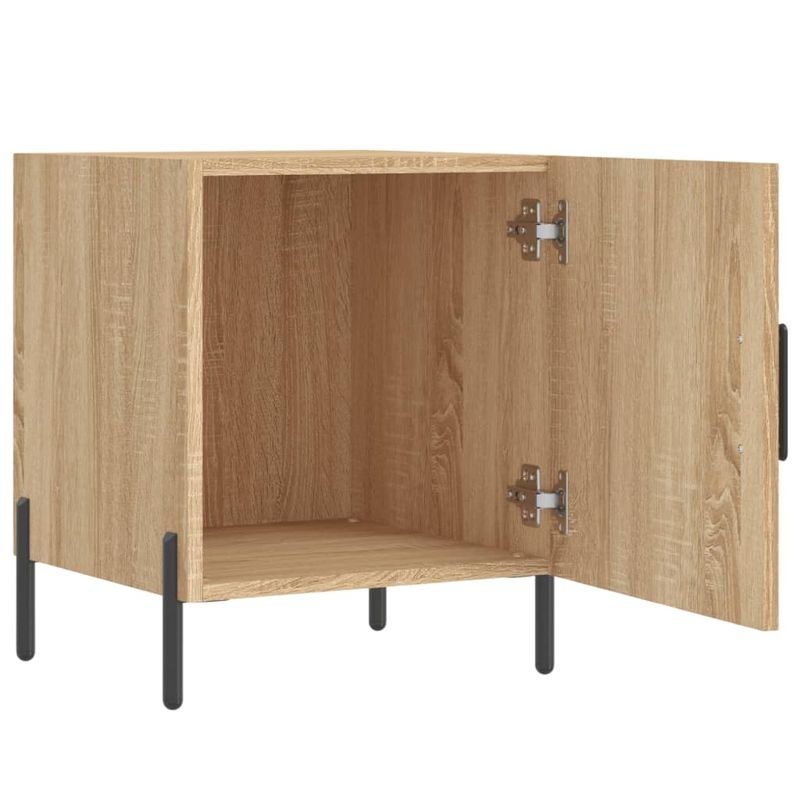 Casa si Gradina - Mobilier - Comode si corpuri - Noptiere - Noptiere, 2 buc., stejar sonoma, 40x40x50 cm, lemn compozit - Infinity.ro