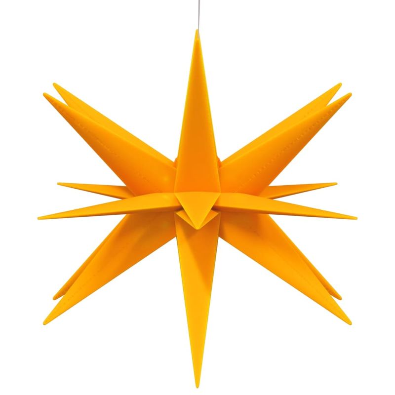 Casa si Gradina - Decoratiuni - Decoratiuni de sezon - Lumina de Craciun cu LED, galben, 43 cm, pliabil - Infinity.ro