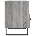 Casa si Gradina - Mobilier - Comode si corpuri - Noptiere - Noptiera, gri sonoma, 40x35x47,5 cm, lemn compozit - Infinity.ro
