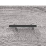 Casa si Gradina - Mobilier - Comode si corpuri - Noptiere - Noptiera, gri sonoma, 40x35x47,5 cm, lemn compozit - Infinity.ro