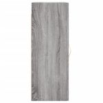 Casa si Gradina - Mobilier - Comode si corpuri - Comode - Dulap de perete, gri sonoma, 34,5x34x90 cm, lemn prelucrat - Infinity.ro