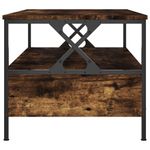 Casa si Gradina - Mobilier - Mese si birouri - Masute de cafea - Masuta de cafea, stejar fumuriu, 100x51x45 cm, lemn prelucrat - Infinity.ro