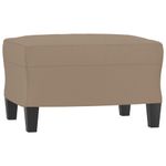Casa si Gradina - Mobilier - Seturi de mobilier - Seturi living - Set de canapele cu perne, 3 piese, cappuccino, piele ecologica - Infinity.ro