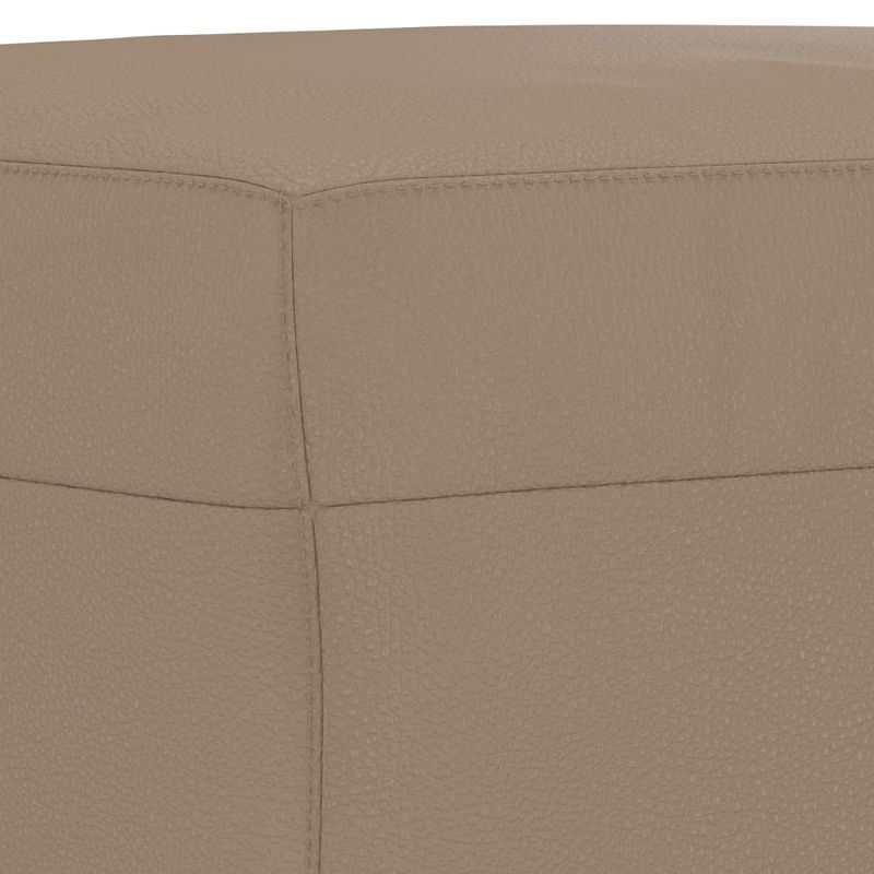 Casa si Gradina - Mobilier - Seturi de mobilier - Seturi living - Set de canapele cu perne, 3 piese, cappuccino, piele ecologica - Infinity.ro