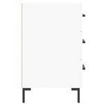 Casa si Gradina - Mobilier - Comode si corpuri - Noptiere - Noptiera, alb, 40x40x66 cm, lemn compozit - Infinity.ro