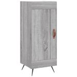 Casa si Gradina - Mobilier - Comode si corpuri - Comode - Dulap inalt, gri sonoma, 34,5x34x180 cm, lemn prelucrat - Infinity.ro