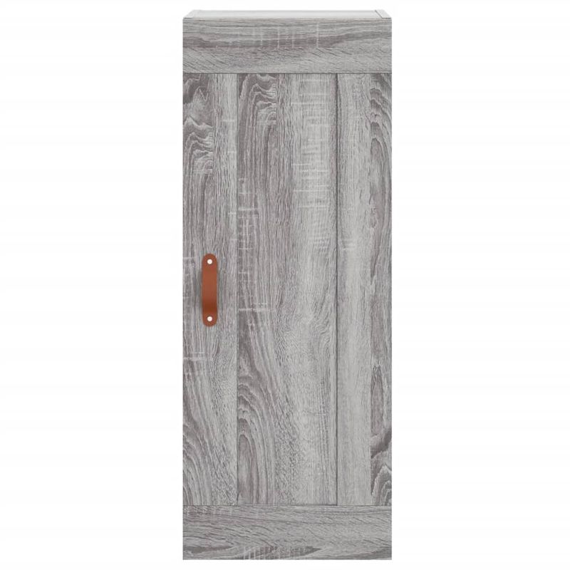 Casa si Gradina - Mobilier - Comode si corpuri - Comode - Dulap inalt, gri sonoma, 34,5x34x180 cm, lemn prelucrat - Infinity.ro
