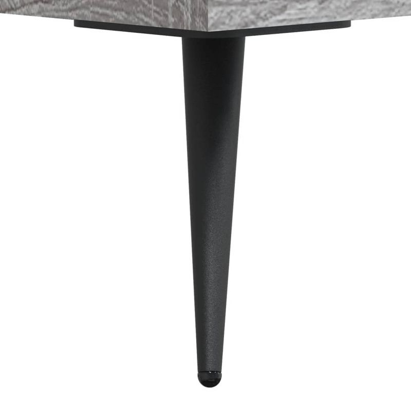 Casa si Gradina - Mobilier - Comode si corpuri - Comode - Dulap inalt, gri sonoma, 34,5x34x180 cm, lemn prelucrat - Infinity.ro