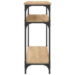 Casa si Gradina - Mobilier - Comode si corpuri - Console - Masuta consola, stejar sonoma, 75x29x75 cm, lemn prelucrat - Infinity.ro