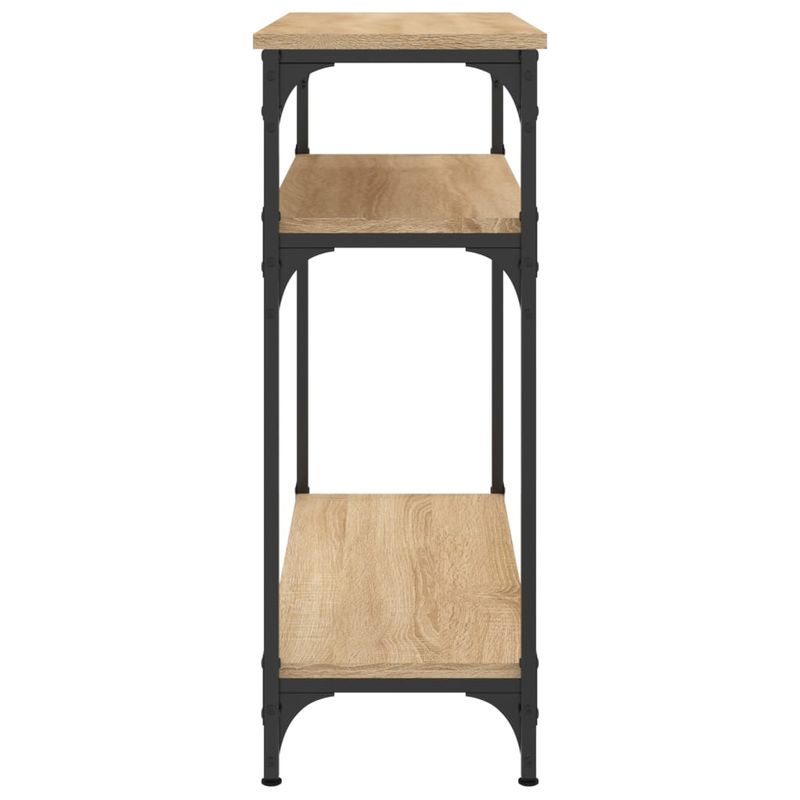 Casa si Gradina - Mobilier - Comode si corpuri - Console - Masuta consola, stejar sonoma, 75x29x75 cm, lemn prelucrat - Infinity.ro