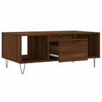 Casa si Gradina - Mobilier - Mese si birouri - Masute de cafea - Masuta de cafea, stejar maro, 90x50x36,5 cm, lemn prelucrat - Infinity.ro