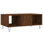 Casa si Gradina - Mobilier - Mese si birouri - Masute de cafea - Masuta de cafea, stejar maro, 90x50x36,5 cm, lemn prelucrat - Infinity.ro