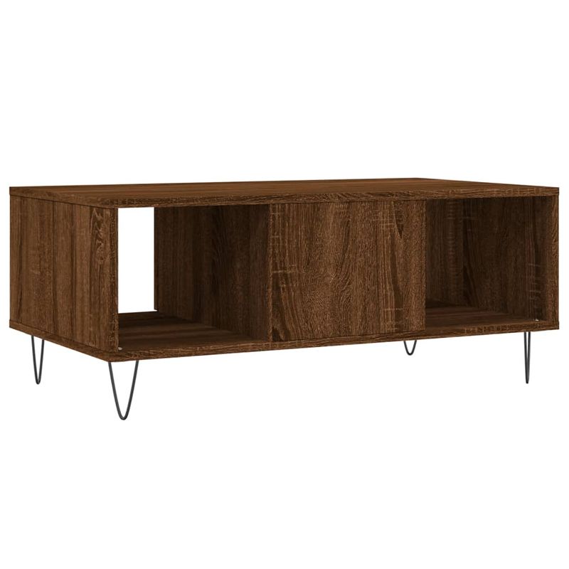 Casa si Gradina - Mobilier - Mese si birouri - Masute de cafea - Masuta de cafea, stejar maro, 90x50x36,5 cm, lemn prelucrat - Infinity.ro