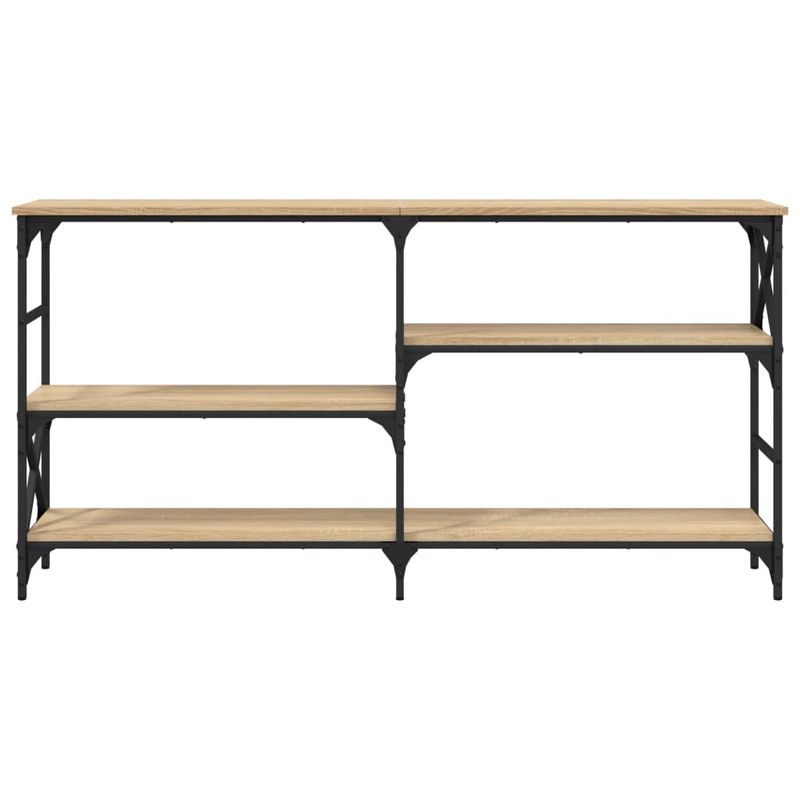 Casa si Gradina - Mobilier - Comode si corpuri - Console - Masuta consola, stejar sonoma, 150x29x76,5 cm, lemn prelucrat - Infinity.ro