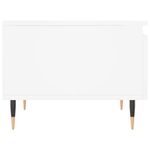 Casa si Gradina - Mobilier - Mese si birouri - Masute de cafea - Masuta de cafea, alb, 50x46x35 cm, lemn prelucrat - Infinity.ro