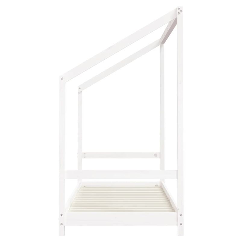 Casa si Gradina - Mobilier - Mobilier copii - Patuturi copii - Cadru de pat pentru copii, alb, 80x200 cm, lemn masiv de pin - Infinity.ro
