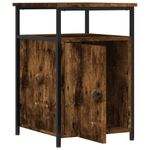 Casa si Gradina - Mobilier - Comode si corpuri - Noptiere - Noptiere, 2 buc., stejar fumuriu, 40x42x60 cm, lemn prelucrat - Infinity.ro