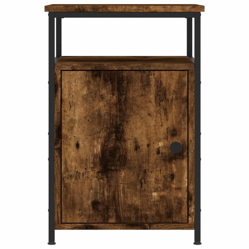 Casa si Gradina - Mobilier - Comode si corpuri - Noptiere - Noptiere, 2 buc., stejar fumuriu, 40x42x60 cm, lemn prelucrat - Infinity.ro