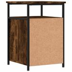 Casa si Gradina - Mobilier - Comode si corpuri - Noptiere - Noptiere, 2 buc., stejar fumuriu, 40x42x60 cm, lemn prelucrat - Infinity.ro