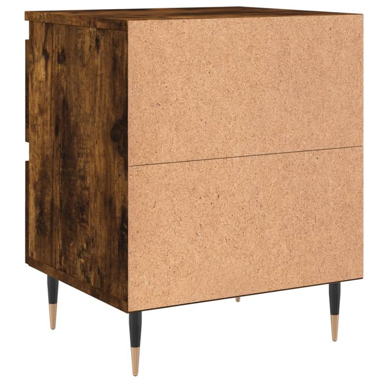 Casa si Gradina - Mobilier - Comode si corpuri - Noptiere - Noptiere, 2 buc., stejar fumuriu, 40x35x50 cm, lemn compozit - Infinity.ro